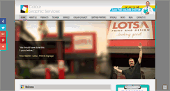 Desktop Screenshot of colourgraphicservices.com